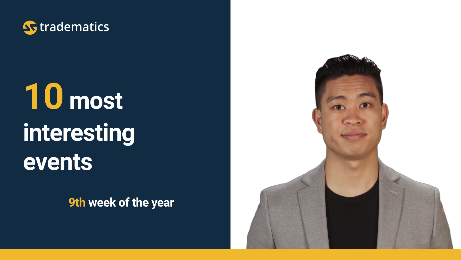 Tradematics | Tradematics | 10 most interesting events (9th week)